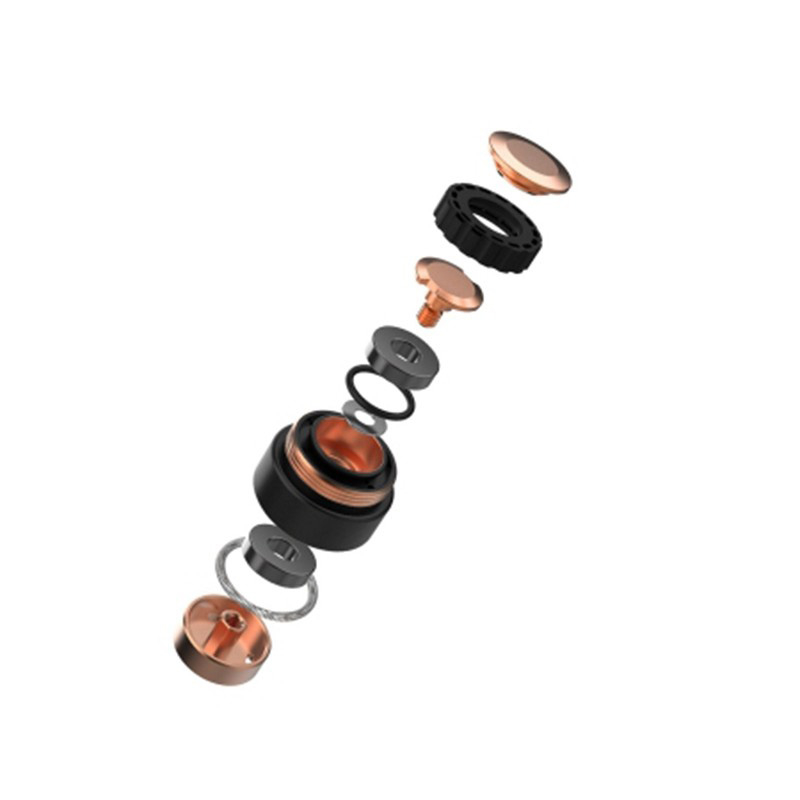 Autentico Hellvape trishul v2 meccanico Vape mech Mod, rame, 1 x 18650 /20700 /21700