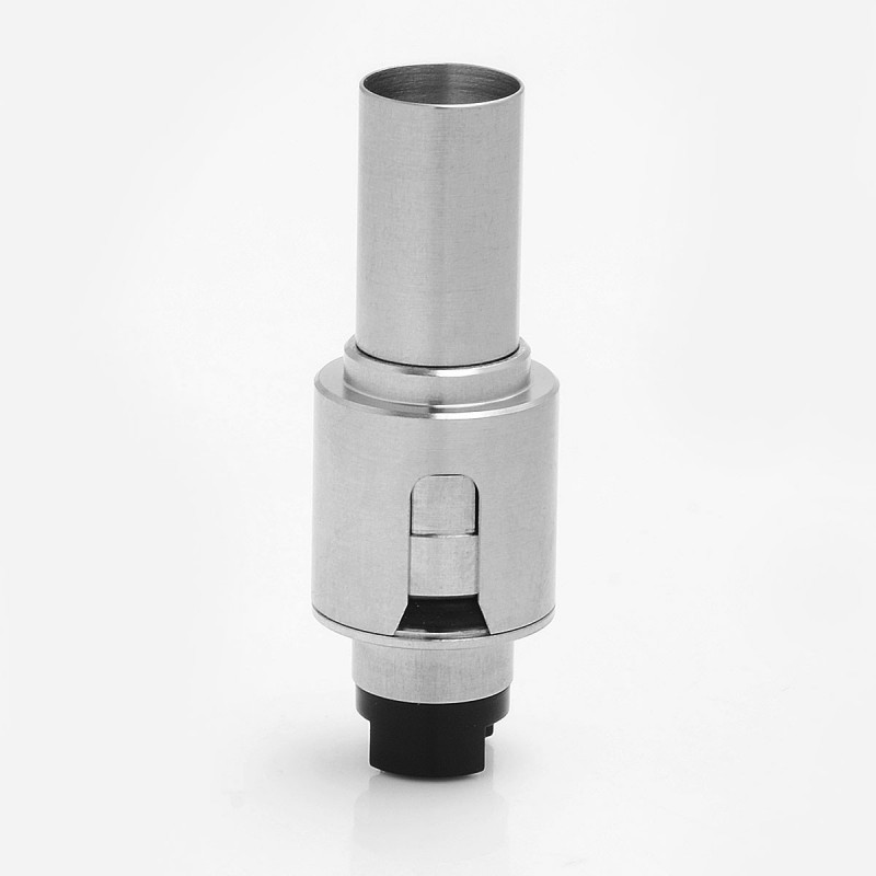 SXK BB Box Style RDA Rebuildable Dripping Atomizer - Silver, Stainless Steel, 14mm Diameter