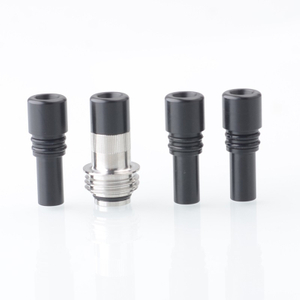 Authentic YFTK Billet Box Drip Tip Set for Billet / SXK BB Box Kit Stainless Steel + POM, 3 x Spare Mouthpiece