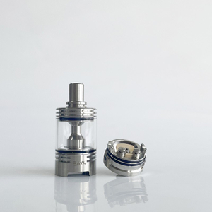 Rekavape estilo baya RTA atomizador de tanque rebiuildable - plata, 316SS + PC, 4.2ml, pasador de aire 1.2, 1.5, 1.8 mm de diámetro