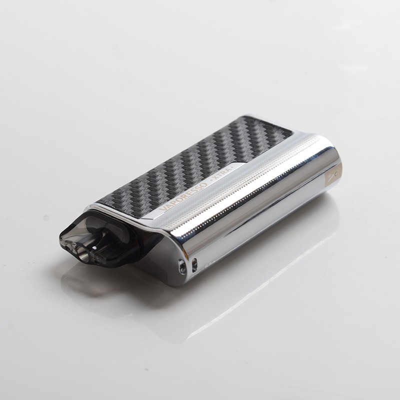 Autêntico Vaporesso Xtra 900mAh POD System Vape kit inicial - prata, 2ml, 0,8OHM / 1.2OHM
