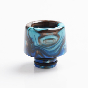 Authentic Reewape AS266 510 Replacement Drip Tip for RDA / RTA / RDTA / Sub-Ohm Tank Vape Atomizer - Blue, Resin, 15.5mm