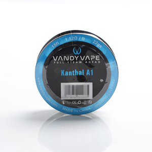 Authentic Vandy Vape Kanthal Wire for RBA / RDA / RTA / RDTA Vape Atomizer - Kanthal A1, 22GA, 1.52ohm/ft, 15ft
