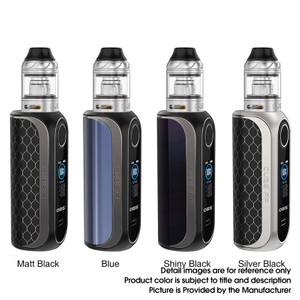 Authentic OBS Cube FP Impressão digital desbloqueia 80W VW Vape Caixa Mod kit w/ cubo tanque - azul, liga de zinco, 4ml, 5 ~ 80w, 1 x 18650