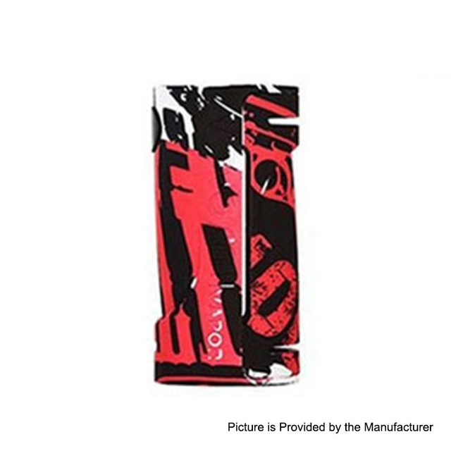 أصيل Vapor Storm Eco 90W Mechanical Box Mod - Black Red ، ABS