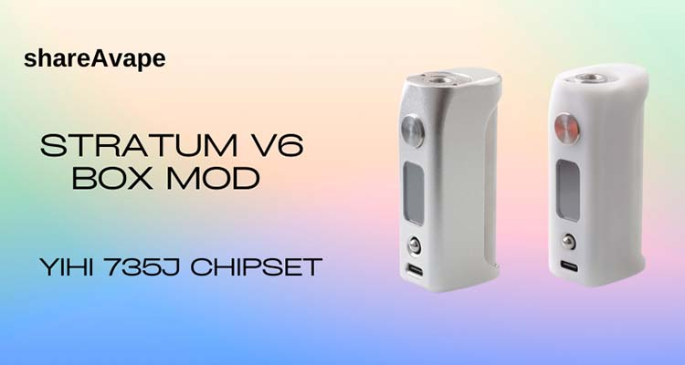 Stratum V6 Style VW Box Mod 1 x 18650、Yihi 735Jチップセット