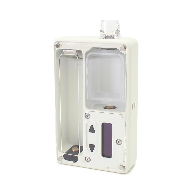 SXK BB 60W All-In-One VW Box Mod Vape Kit W/ USB Port-White ، 1 ~ 60W ، 1 × 18650 ، EVOLV DNA 60 ، مع 2024Logo