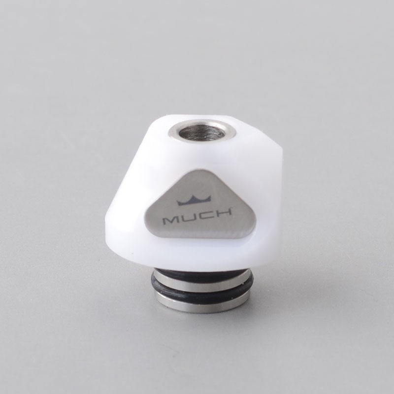 Monarchy Cyber 2 510 Drip Tip Set - Silver, SS + POM + PEI + PEEK