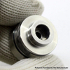 YFTK Flash E -Vapor V4.5S + Style RTA Penggantian Bell Cap + Chimney - Silver, 2.0ml, Stainless Steel (1 PC)