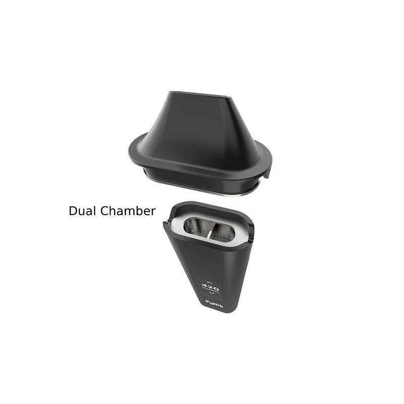 Dry Herb & Wax | Fyhit 2 in 1 Dual Vaporizer Kit with Touch Screen,2680 mAh Battery,Aluminum Alloy, 350~450'F