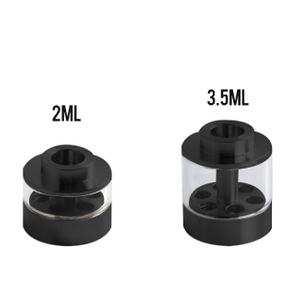 YFTK estilo Flash E -VAPOR FEV 4,5 V4.5S+ Kit de tubo do tanque 3,5ml - preto 