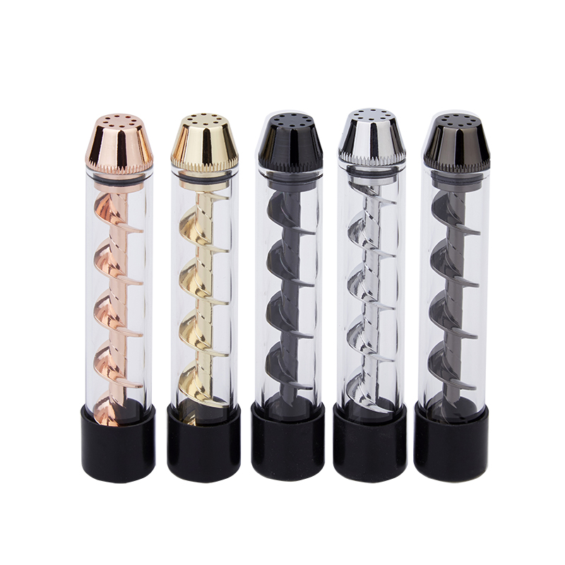 Herbe sèche Vape Kit Blunt 7p Bubbleur en verre torsadé fumeurs