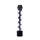 Herbe sèche Vape Kit Blunt 7p Bubbleur en verre torsadé fumeurs
