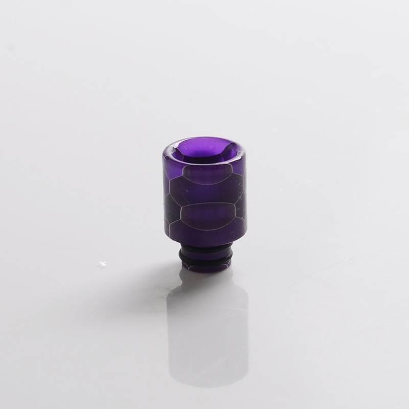 Authentic VapeSoon DT398 Replacement Drip Tip for GeekVape Aegis Boost Pod System Vape Kit - Purple, Resin, 17mm