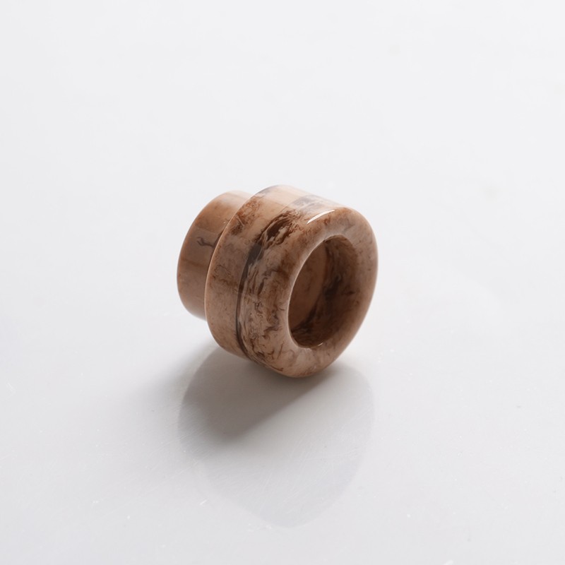 Authentic Reewape AS303 Replacement 810 Drip Tip for 528 Goon / Reload /Kennedy /Wotofo Profile /Battle RDA - Brown, Resin, 13mm