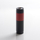 El Thunder Mtlite -Stil Vape mechanisch Mod - schwarz + rot, messing, 1 x 18350/18650