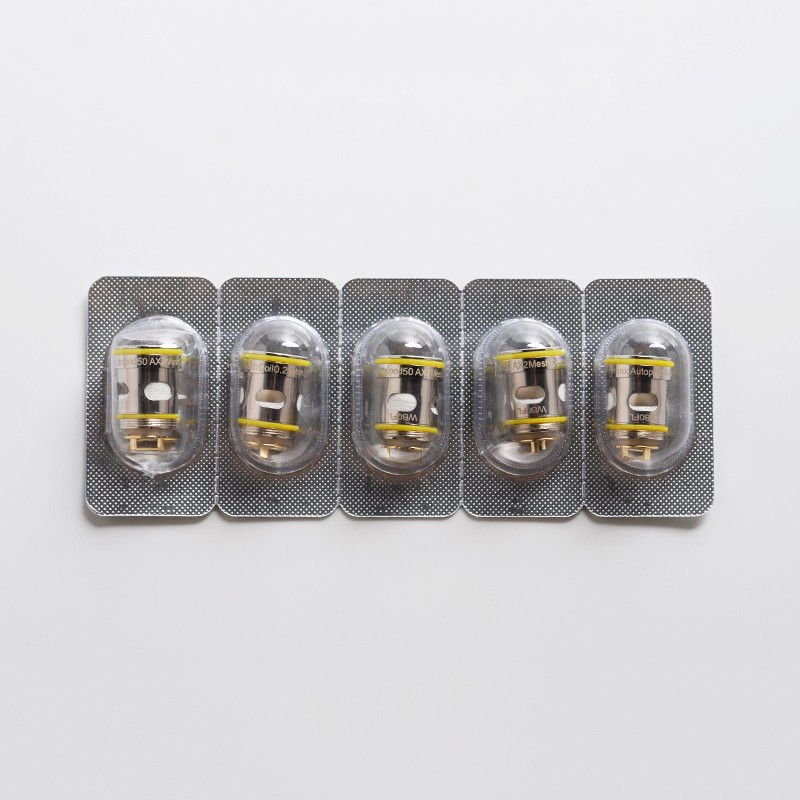 Authentic FreeMax Autopod50 Mod Pod System Vape Kit / Cartridge Replacement AX2 Mesh Coil Head (5 PCS)