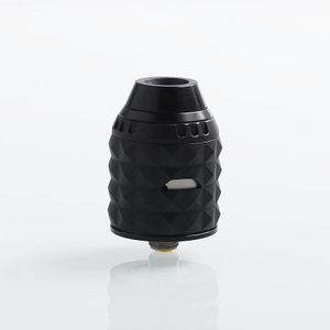Capstone Vandy Vandy Authentic RDA Rebuildable Dripping Atomizer W/ BF Pin - Matte Black, Stainless Steel, Diameter 24mm