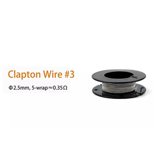 Authentic BP Mods Clapton Coil Wire for RDA / RTA / RDTA Vape Atomizer - 26GA A1 x 2 + 40GA Ni80 (3m)