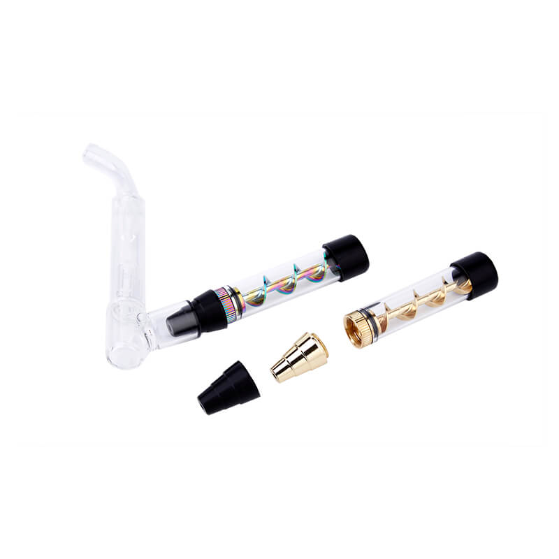 Dry Herb Vape Kit Blunt 7PMINI3 Twisty Glass Bubbler Smoking Pipe - Buy ...