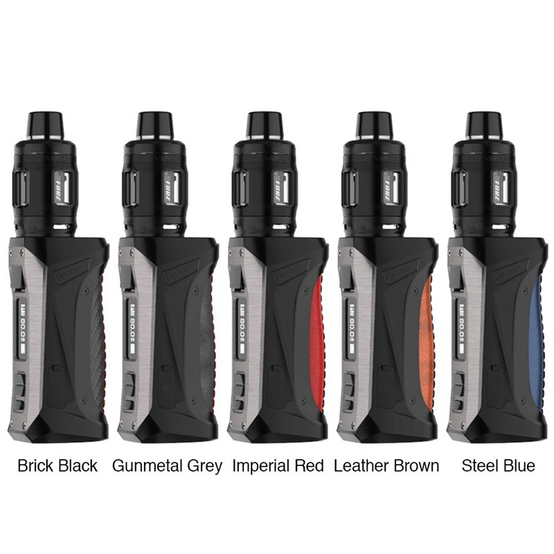 Autêntico Vaporesso forz tx80 80w vw caixa Mod Vape kit com tanque forz 25, 5 ~ 80w, 1 x 18650, 4,5 ml, 0,15OHM/0,4OHM