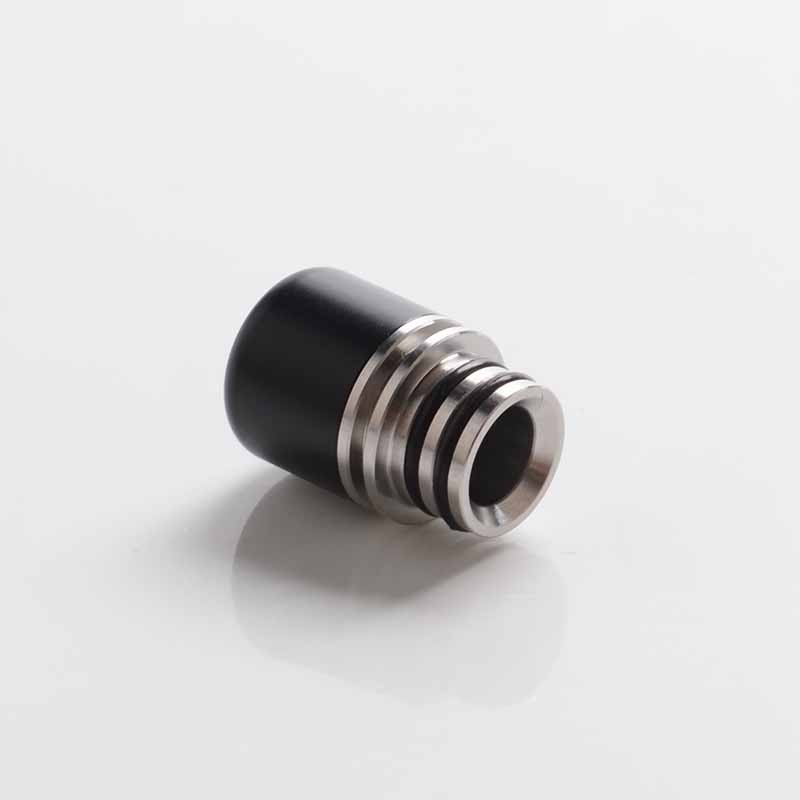 Authentic Auguse Replacement MTL 510 Drip Tip for RDA / RTA / RDTA / Sub-Ohm Tank Vape Atomizer - Black, POM, 16.5mm