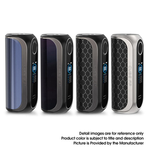 Autêntico OBS cubo fp impressão digital desbloquear 80w vw Vape caixa Mod - azul, liga de zinco + vidro curvo 3D, 5 ~ 80w, 1 x 18650