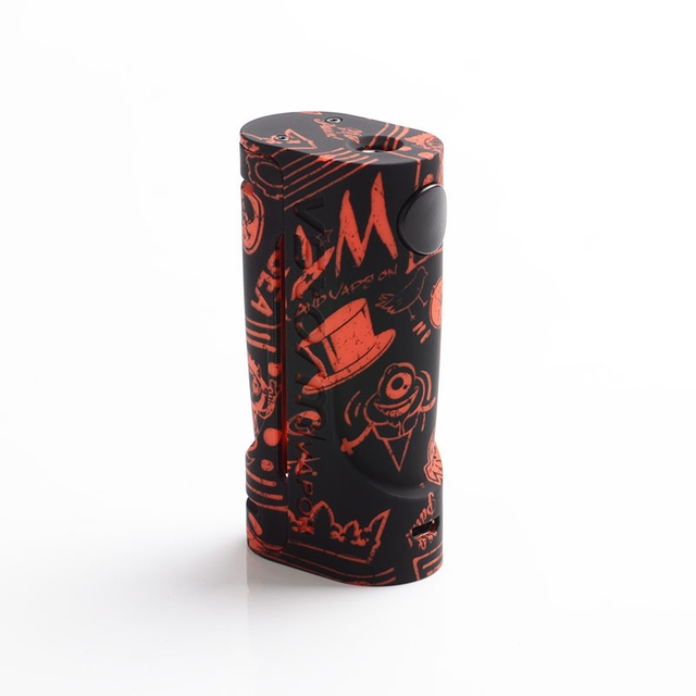 Authentic Vapor Storm Eco 90W Mechanical Box Mod - Vape على الأسود ، ABS