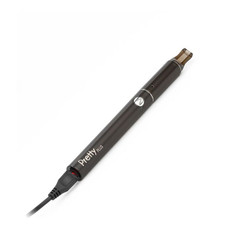 ATMAN Pretty Plus Protable Dry Herb Pen, Best Herbal Vaporizer kit with 900mAh Battery and 1.6ml Ceramic Heating Chamber -Black