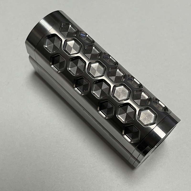 Hellfire Titanium TITAN Diamond DNA 75C 75W VW Vape Box Mod 1~75W, 1 x 18650 Evolv DNA 75C