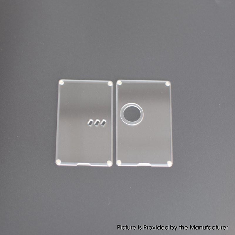 Authentic MK MODS Replacement Front + Back Cover Panel Plate for Vandy Vape Pulse AIO Mini 80W Kit 