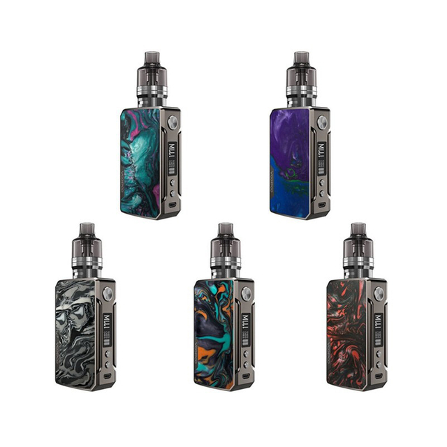 Voopoo Drag 2 Platinum 5 ～ 177W متغير Wattage Mod مجموعة W/PNP Tank -B -4.5ml -5Colors Scarlet Dawn Ink Aurora Aurora