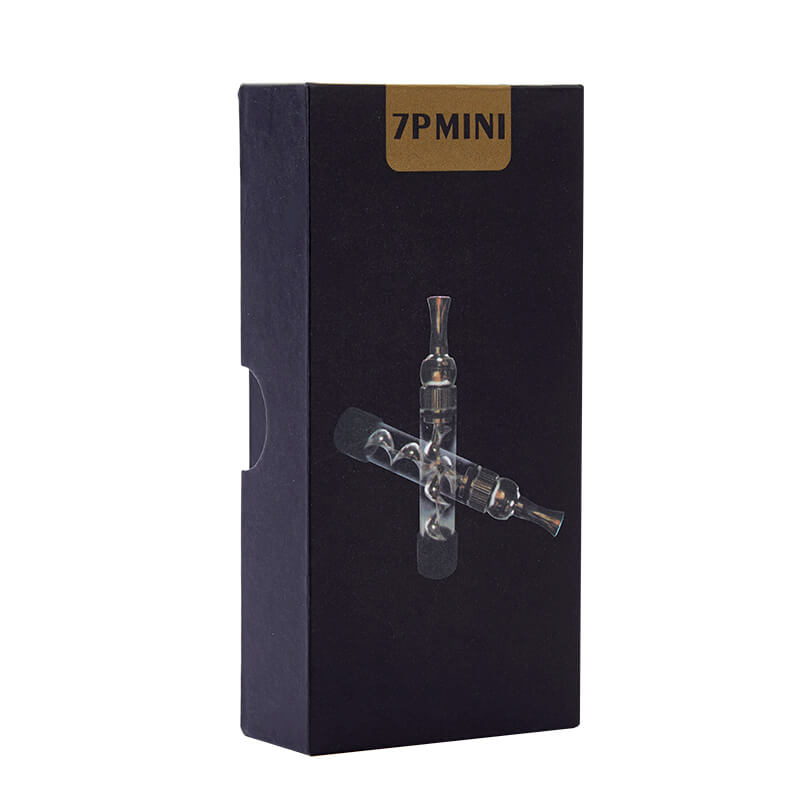 Ramuan kering Vape Kit Blunt 7pmini Twisty Glass Bubbler Smoking Pipe-Rainbow