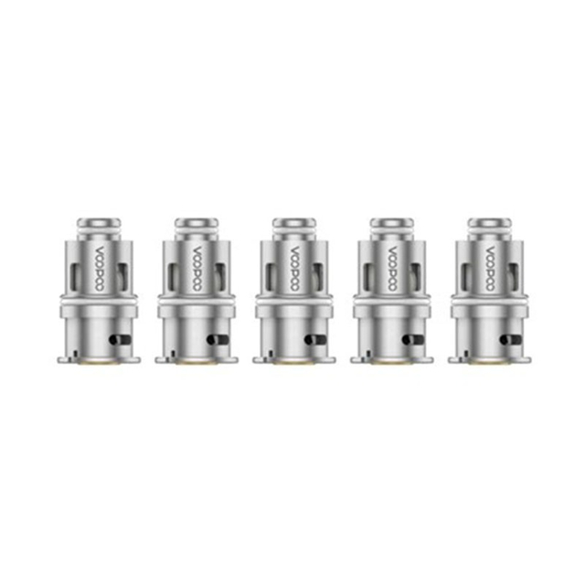 ドラッグベイビー/ファインドトリオ/ヴィンチ/ヴィンチX-シルバー、0.6OHM（20〜28W）（5 PCS）のための本物のvoopoo pnp-m2 half-dl single Mesh Coil}