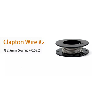 Authentic BP Mods Clapton Coil Wire for RDA / RTA / RDTA Vape Atomizer - 28GA A1 x 2 + 40GA Ni80 (3m)