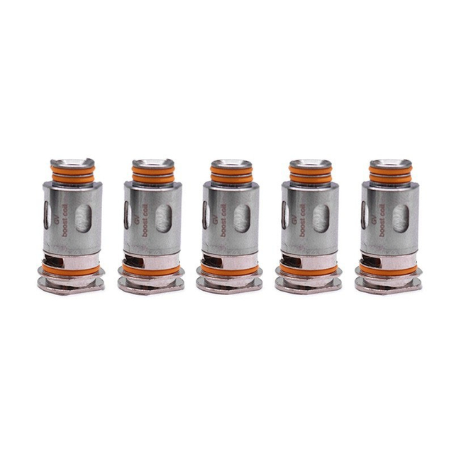 Authentic GeekVape Aegis Replacement Coil for Aegis Boost Kit / Pod - Silver, 0.4ohm (5 PCS)