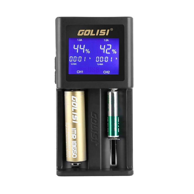 Authentic Golisi S2 2.0A Smart Charger with LCD Screen - US Plug