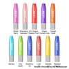 정통 Moff Cycle Bar 600 퍼프 400mAh 배터리가있는 충전식 일회용 키트 (5 개의 맛이있는 1 개의 팩) 20mg/50mg
