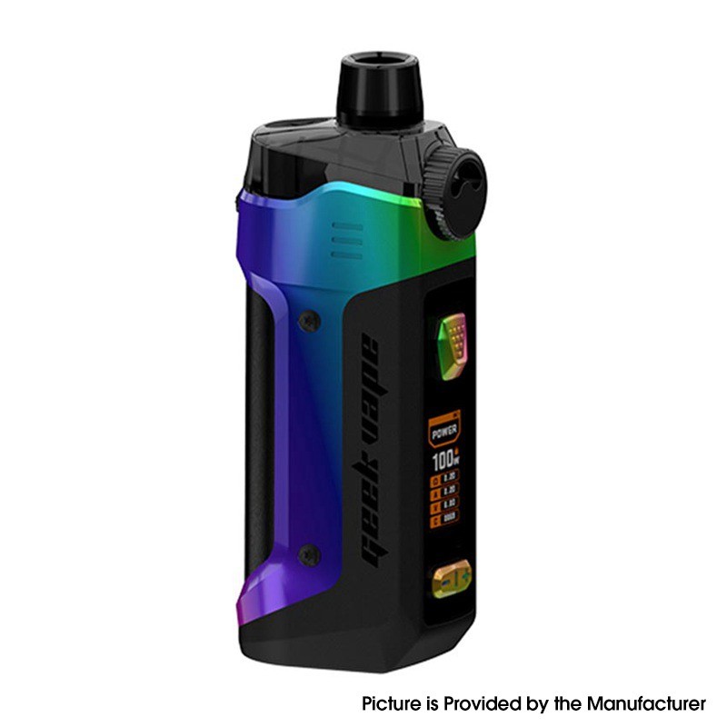 Authentic GeekVape B100 Boost Pro Max 100W Pod System Vape Mod Kit 5~100W, 1 x 21700, 6ml, 0.2ohm / 0.4ohm