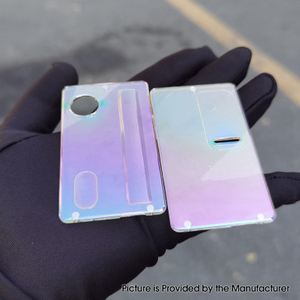 Authentic MK MODS Replacement Front + Back Cover Panel Plate for dotMod dotAIO V2 Pod Acrylic
