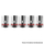 Auténtico Asmodus dachi 2 en 1 pod Mod Vape cabezales de bobina de reemplazo del kit - 0.15ohm (40 ~ 50W) (5 PC)