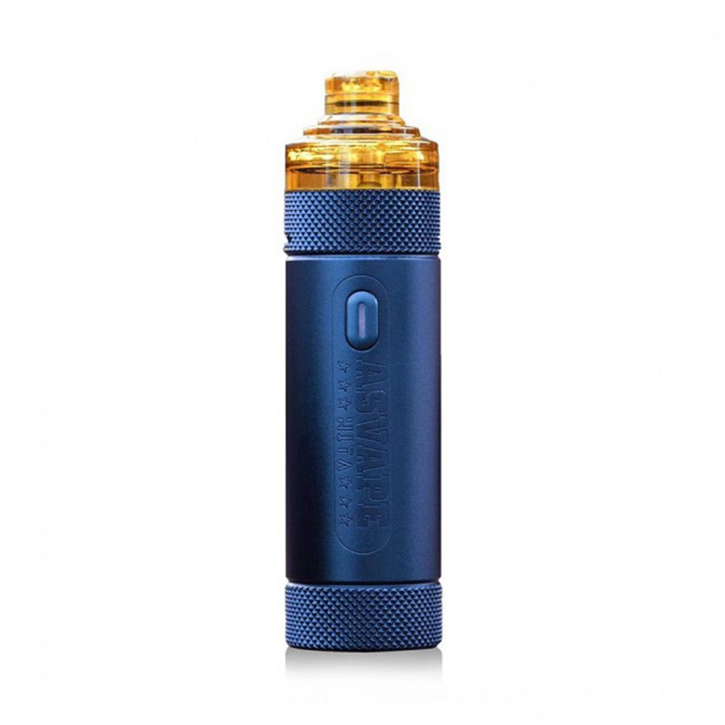 Authentic Asvape Hita 30W 1000mAh Mech Mod RBA Pod System Vape Starter Kit - Bleu, 3 ml, 0,5 ohm / 1,0 ohm, 5 ~ 30W