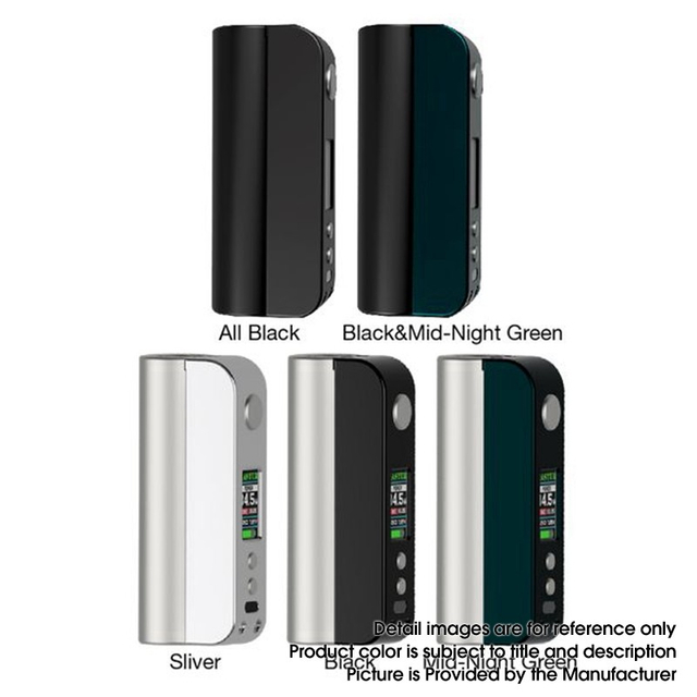 Autentico Cthulhu Hastur 88W TC VW Wattage Vape Box Mod - Mid -Night Green, 5 ~ 88W, 200 ~ 600'f, 1 x 18650, Atom Chip