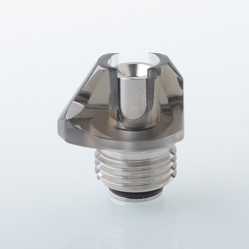 Monarchy Cyber BB Billet Drip Tip Set - SS + Acrylic, DL / MTL, 2 PCS BB Connector + 6 PCS Mouthpiece