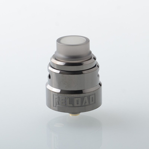 SXK ReLoad S RDA Rebuildable Dripping Vape Atomizer 316 Stainless Steel, 24mm Diameter, with BF Pin