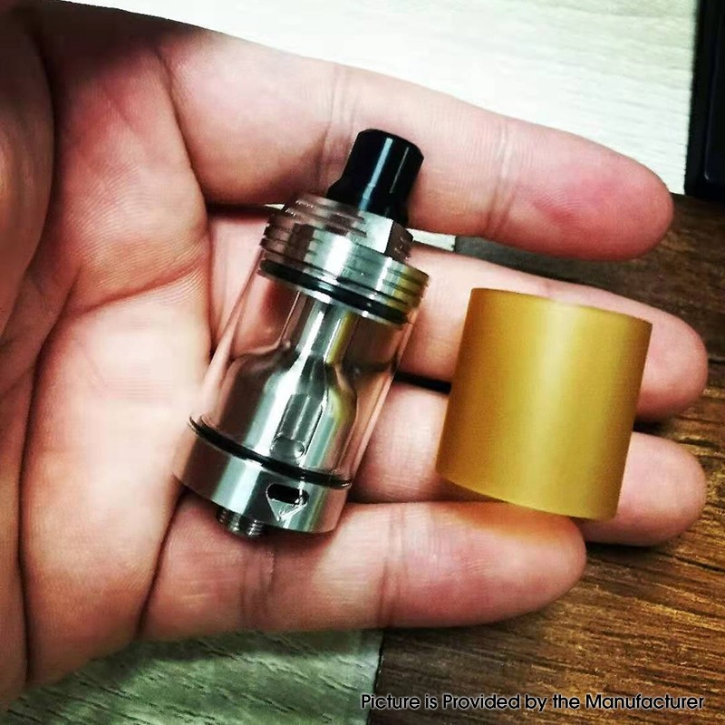 YFTK Skyline-R Skyline R Style RTA Rebuildable Tank Atomizer w/ MTL Airdisks / PEI Tube 3.2ml, 1.2mm / 2.0mm, 22mm Dia