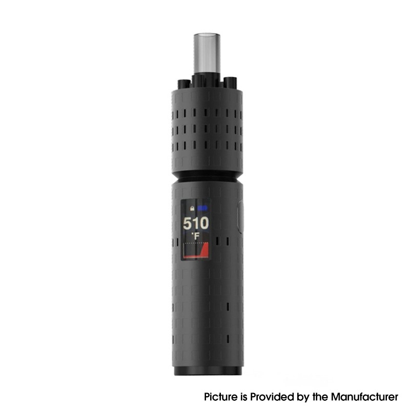 Authentic Ulin B1 Pro 3400mAh TC Dry Herb Vaporizer Vape Kit - Black, 1.8ml